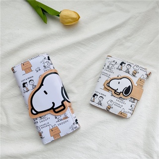 Ví đựng tiền xu in hình Snoopy đáng yêu kiểu Hàn Quốc