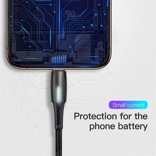 Cáp sạc Iphone có đèn báo Baseus Horizontal