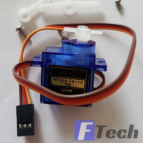 Động cơ RC Servo 9G SG90 dùng trong mô hình điều khiển nhỏ