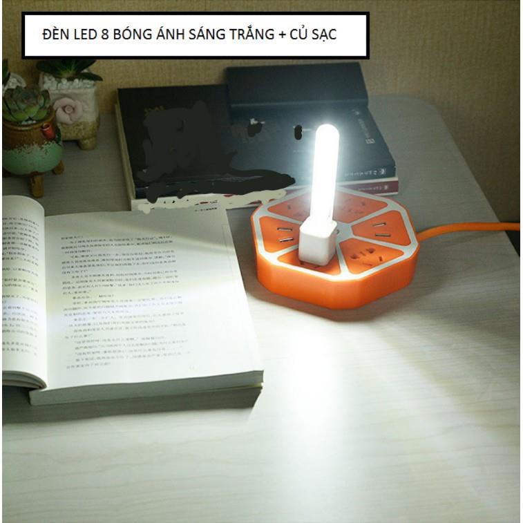 Đèn USB 8 bóng Led CHÍNH HÃNG siêu sáng [RẺ NHẤT]