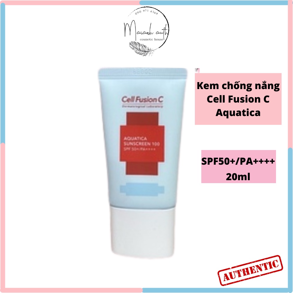 Kem chống nắng Cell Fusion C Aquatica