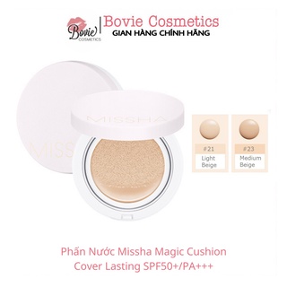 Phấn nước missha magic cushion cover lasting spf50+/pa+++ tone 21 23