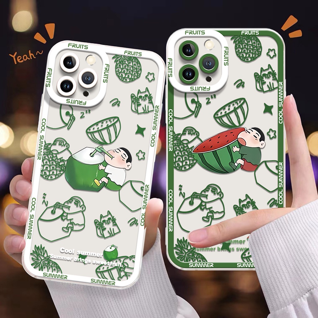 Ốp Điện Thoại TPU Dẻo Trong Suốt Họa Tiết Hoạt Hình Dễ Thương Cho IPhone 14 12 13 6 6S 7 8 Plus X XS XR 11 Pro Max