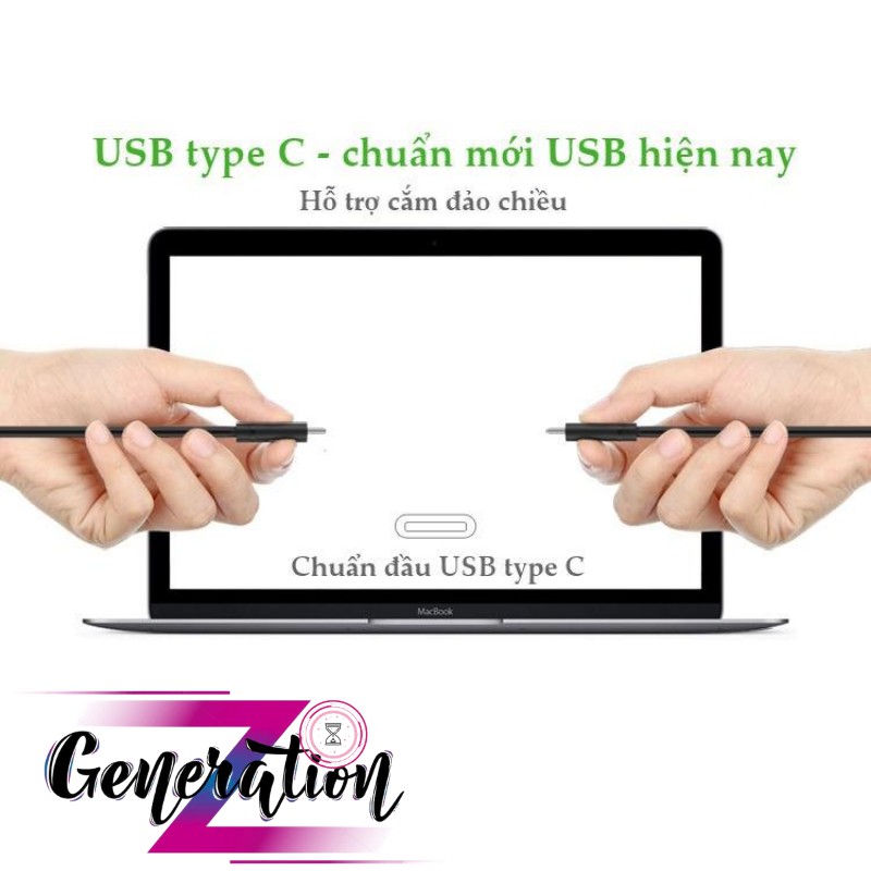 Cáp chuyển USB Type C sang LAN 10/100 Mbps Ethernet dài 40CM UGREEN 30287