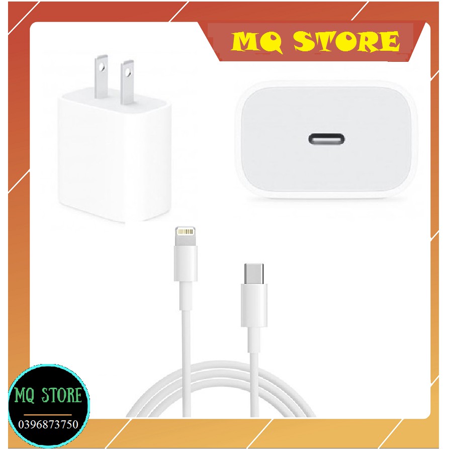 Bộ Củ Sạc Nhanh 18W Cho IPhone 11/ 11 Pro Max/ X/ XS Max