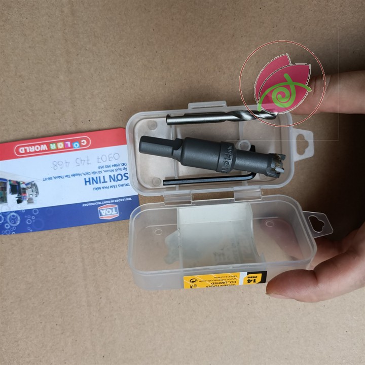 MŨI KHOAN KHOÉT SẮT, BÊ TÔNG 14mm TOLSEN 75914