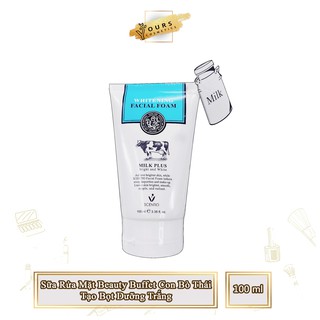 Sữa Rửa Mặt Beauty Buffet Con Bò Thái Whitening Facial Foam - Tạo Bọt Dưỡng Trắng - Giấy Chứng Nhận Bộ Y Tế