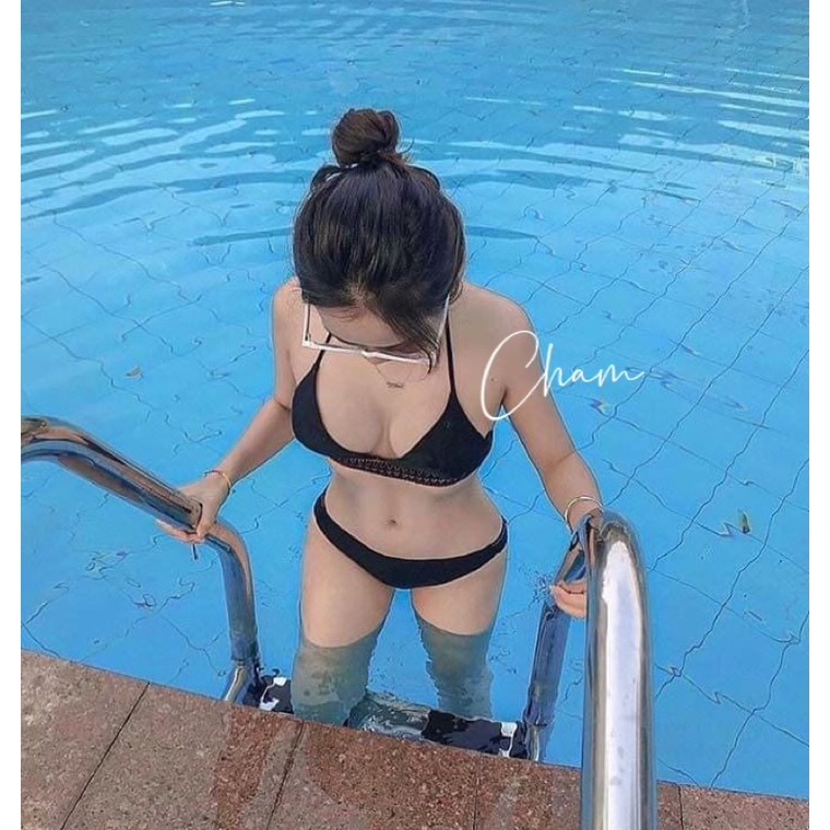 Bộ đồ lót quần lót nữ ren sexy, áo ngực không gọng kèm mút hoa đại quyến rũ