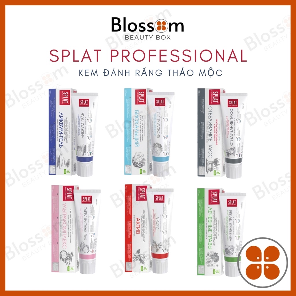 Kem đánh răng thảo mộc SPLAT PROFESSIONAL của NGA