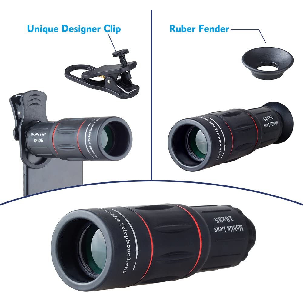 Kính viễn vọng cho Điện thoại di động Apexel Universal 18X