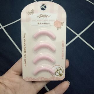 Set 4 miếng silicon nhựa thay thế bấm mi