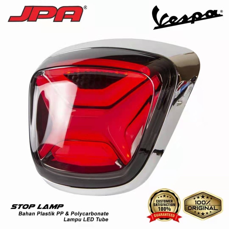 ĐÈN HẬU LED VIRTU JPA CHỮ X CHO VESPA SPRINT & PRIMAVERA