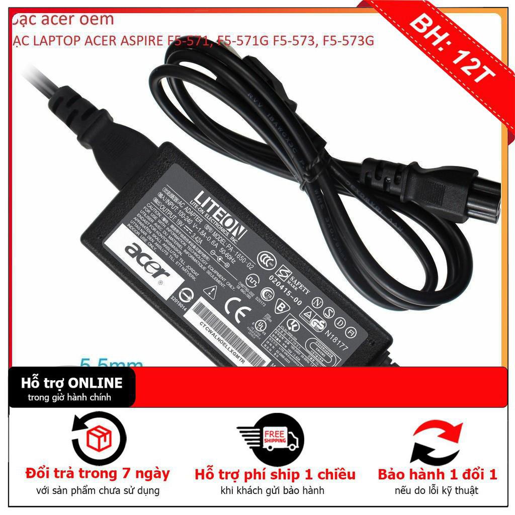 HCM] ⚡️SẠC LAPTOP ACER ASPIRE F5-571, F5-571G F5-573, F5-573G