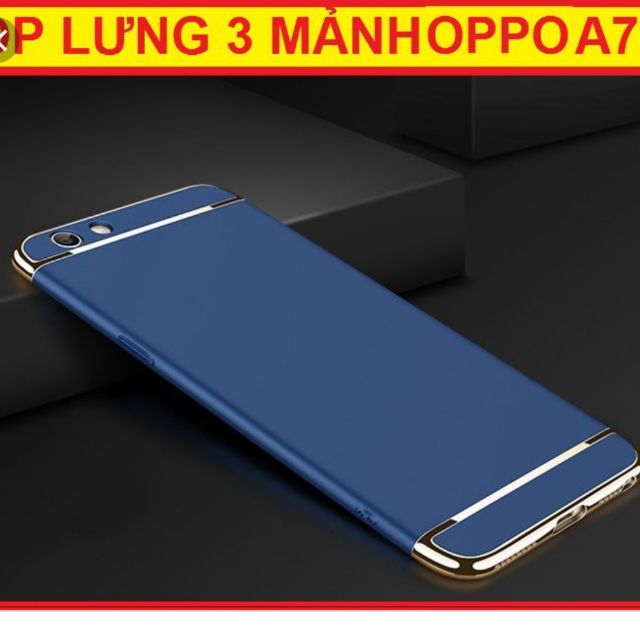 Ốp lưng 3 mảnh Plastic 360 cho oppo A71