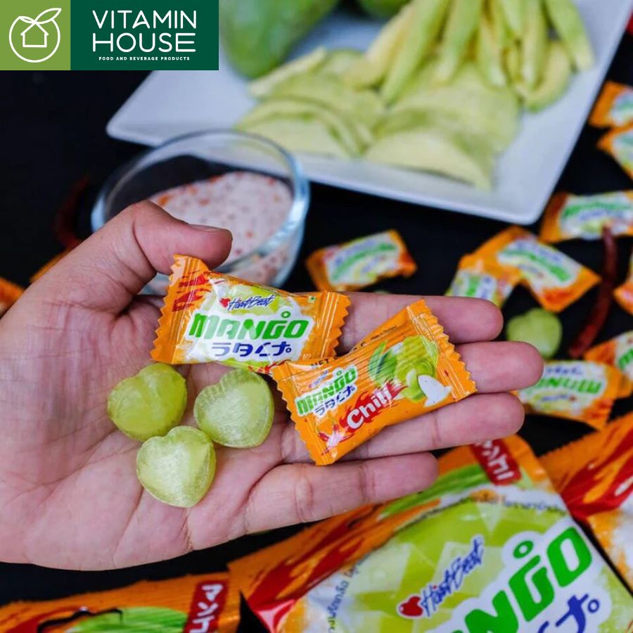 Kẹo Muối Hartbeat Thái bổ sung Vitamin C 120g