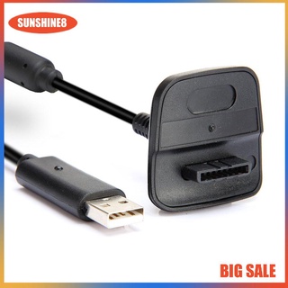 【SUN】USB Charger Play and Charge Cable Cord for Xbox 360 Wireless Controller
