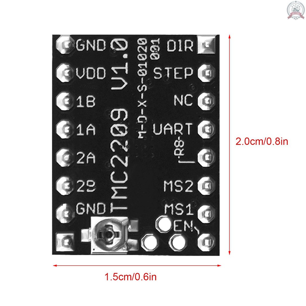 Động Cơ Bước Abec Tmc2209 V1.0 256 Cho Máy In 3d