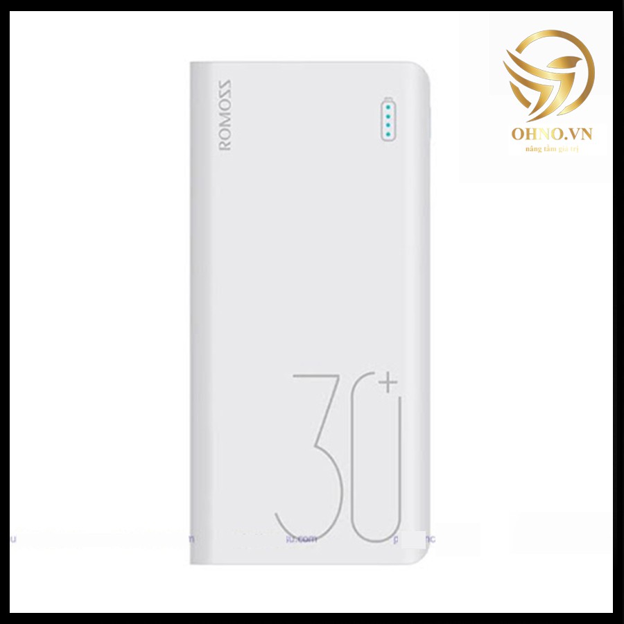  Pin Sạc Dự Phòng 30000mAh Romoss Sense 8 Sạc Dự Phòng Điện Thoại Mini Dung Lượng Lớn -