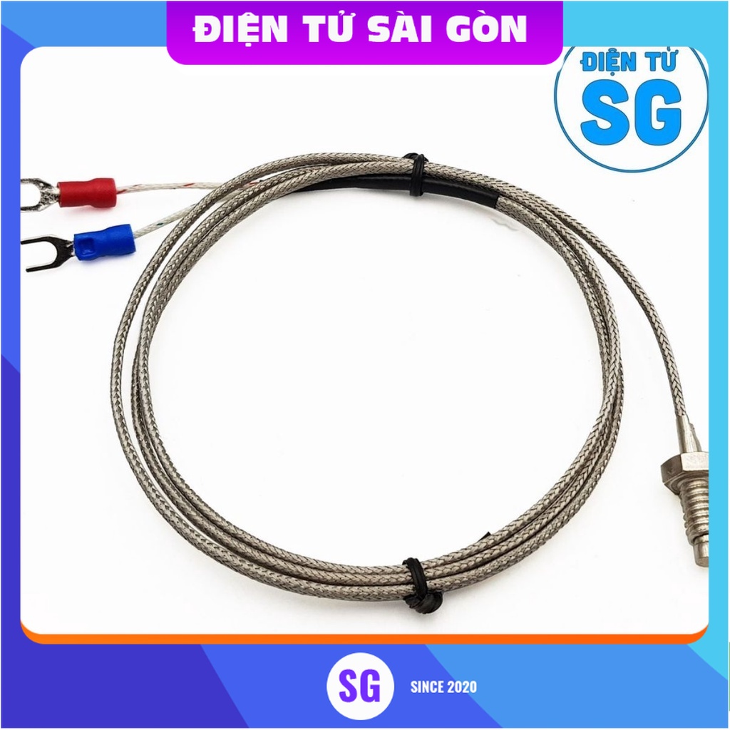 Dây Cảm Biến Nhiệt Độ Loại K 500°C dài 1 mét - 2 mét - 3 mét