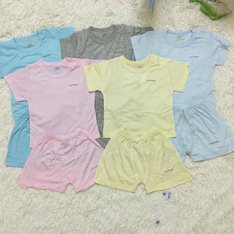 Bộ Noubaby chất thun tre