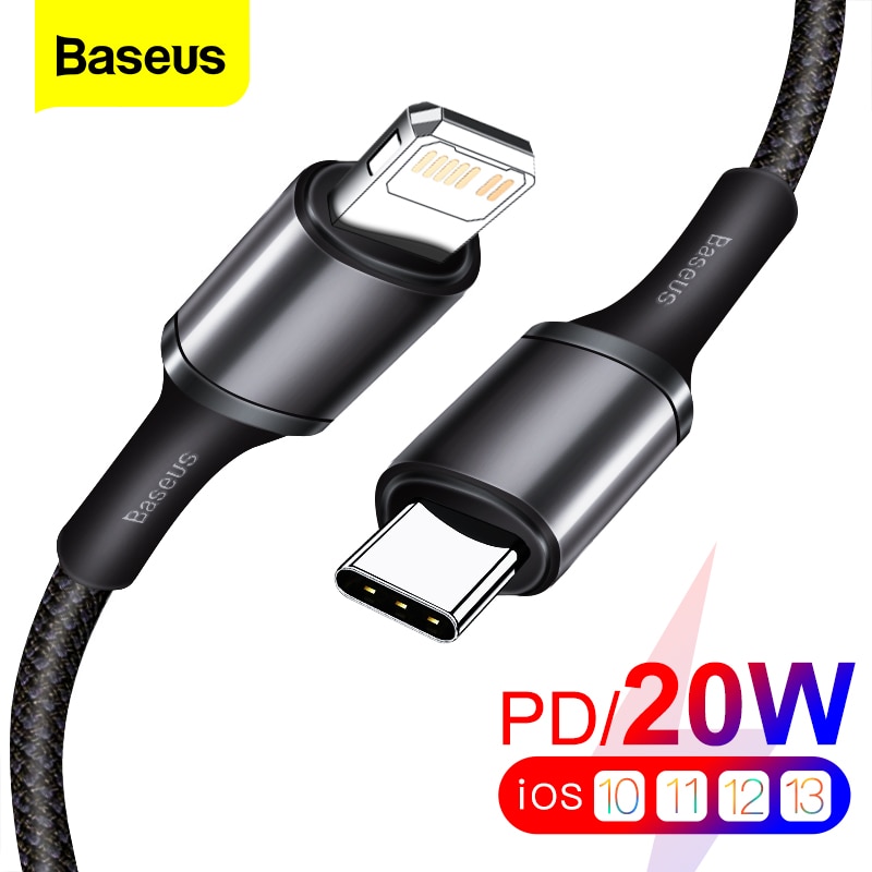 Cáp Sạc Nhanh 20W PD USB Type C Baseus Cho iPhone 13 11 Pro Xs Max / MacBook iPad Pro