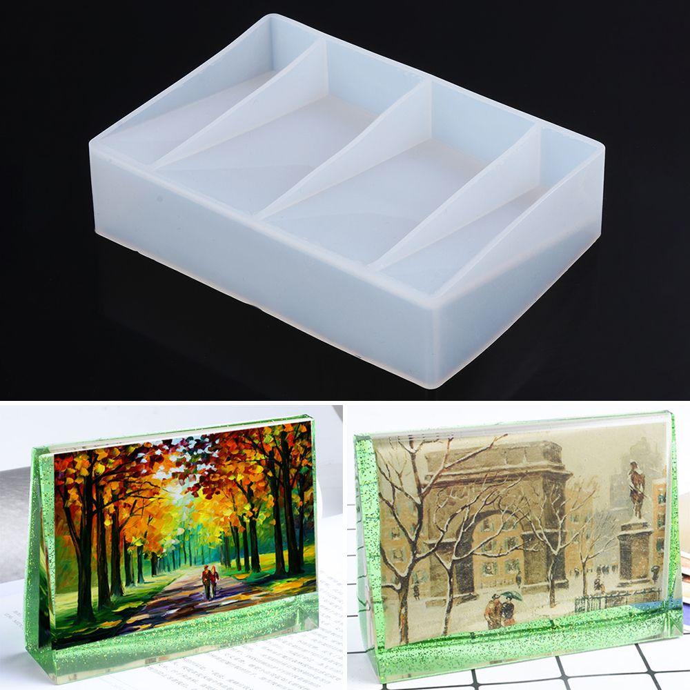 Khuôn Silicone Làm Khung Ảnh Bằng Epoxy UV DIY