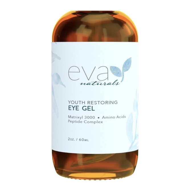 Gel mắt giảm bọng mắt, thâm quầng, nếp nhăn Eva Naturals Anti-Aging Eye Gel 60ml USA
