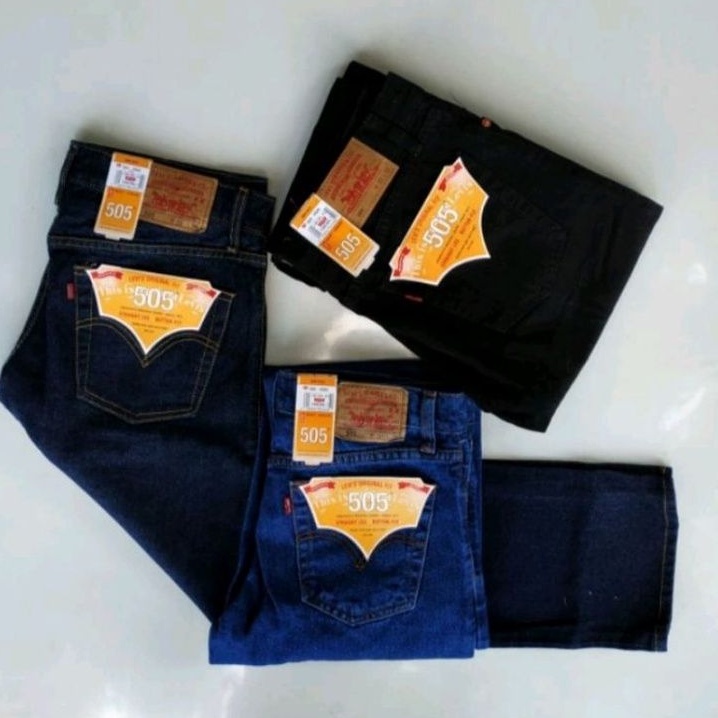 Quần jean ống đứng tiêu chuẩn levis 505 28-38 cho nam