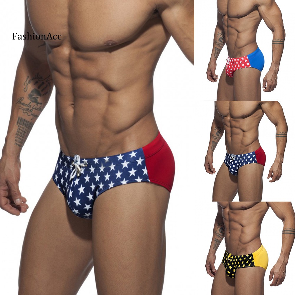 Quần bơi rút dây in họa tiết ngôi sao thời trang dành cho nam | BigBuy360 - bigbuy360.vn