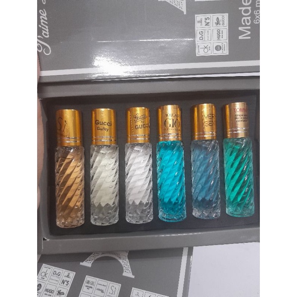 Bộ Set nước hoa tháp 6 chai đủ mùi siêu thơm