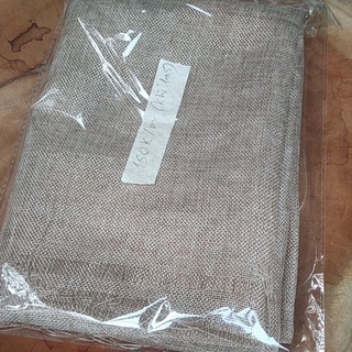 1 mét vải bố linen màu xám kích thước khổ 1m5