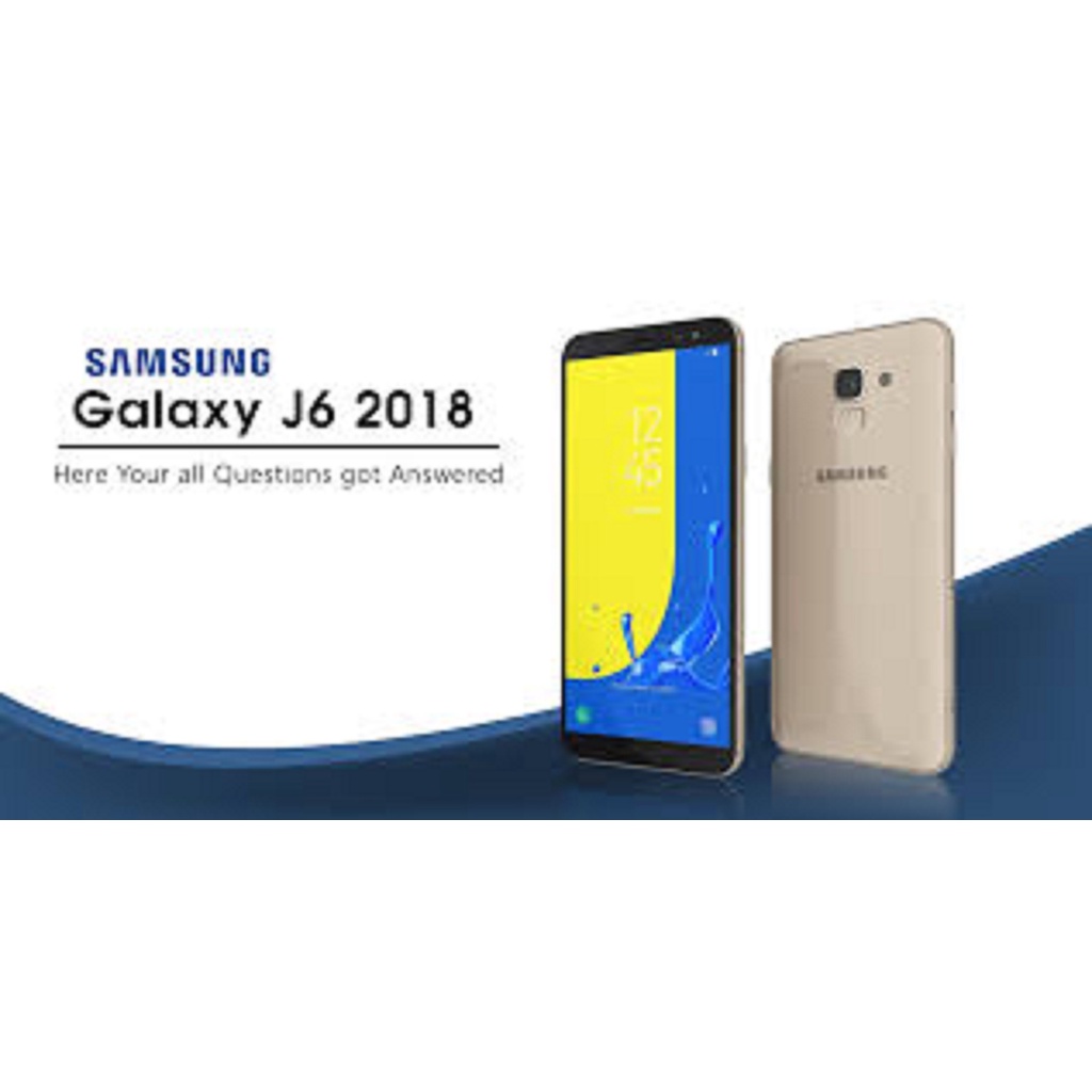 Điện thoại Samsung Galaxy J6 2018 Chính Hãng 2sim ram 3G bộ nhớ 32G, Cày Game Zalo FB TikTok Youtube ok - GS 01