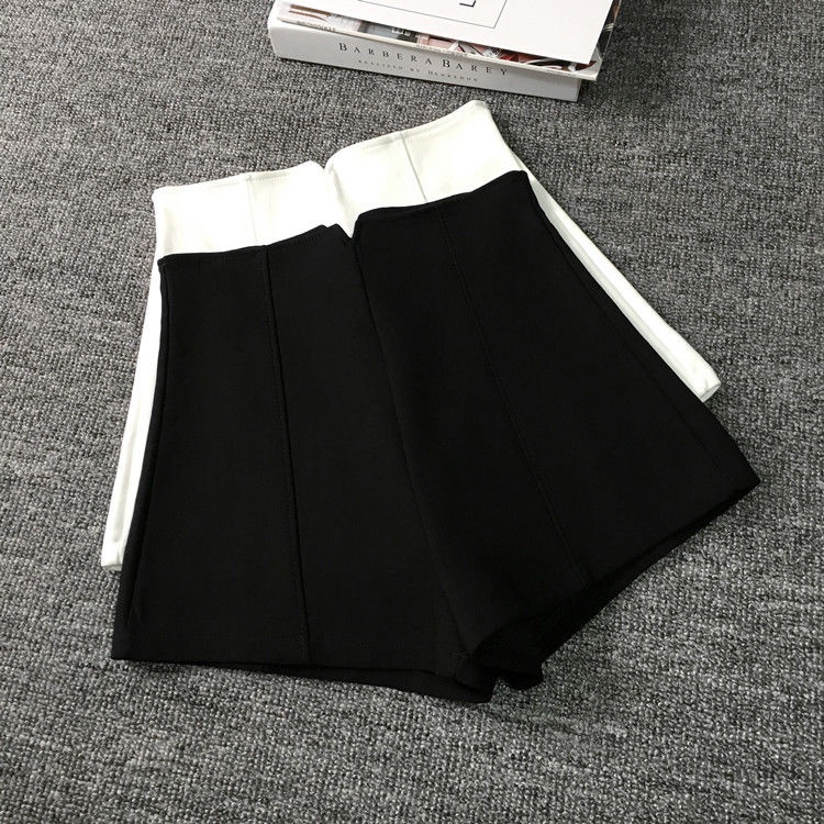 Quần Short Chữ A Lưng Cao Dáng Ôm Phong Cách Hàn Quốc Thời Trang Xuân Hè Mới Cho Nữ