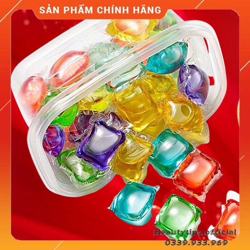 (Chính Hãng) Hộp 30 Viên Giặt Xả Quần Áo Siêu Sạch Nội Địa Trung HT0067