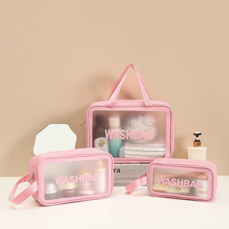 SET 3 TÚI WASHBAG  ĐỰNG MỸ PHẨM SANG CHẢNH NÈ,