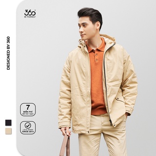 Áo khoác nam Shopee Mall trần bông dày dặn thương hiệu thời trang 360 Boutique - AKHTK203