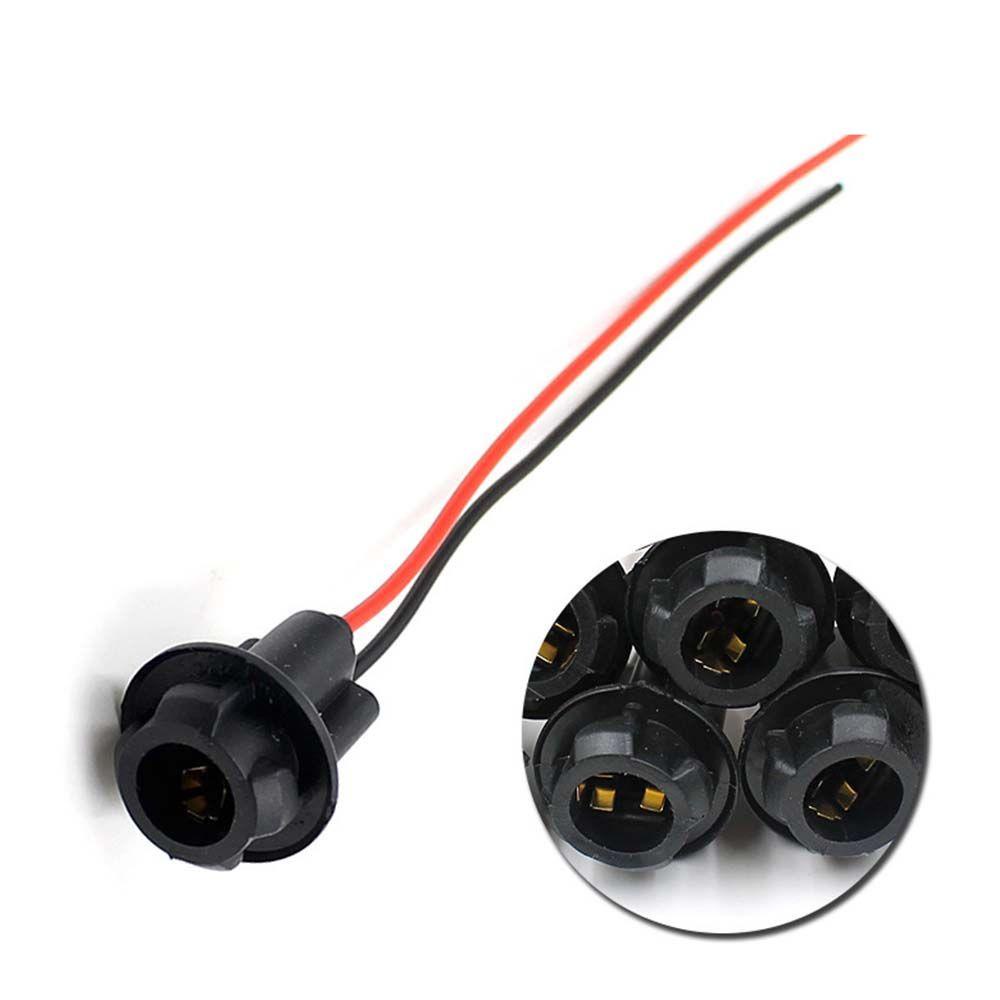 Giá Đỡ Bóng Đèn Pha Tròn W5W Bằng Cao Su Cho Xe Hơi NICKOLAS T10