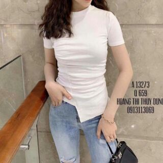 áo lệch vạt