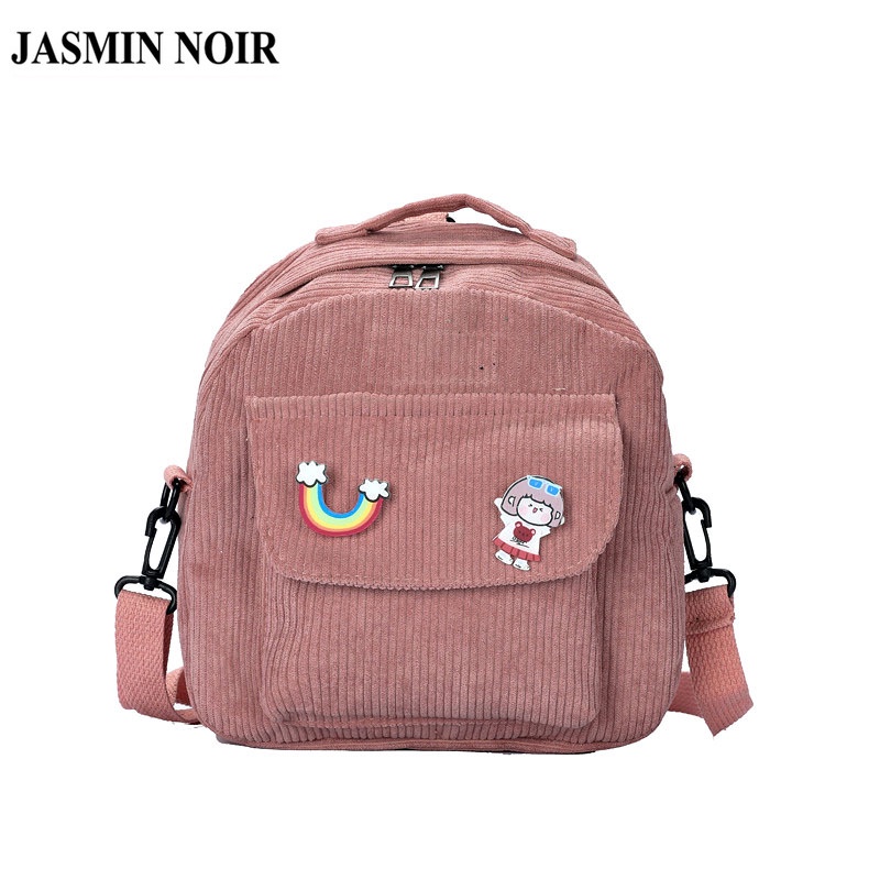 Ba Lô JASMIN NOIR Học Sinh Thời Trang Hàn Cho Nữ