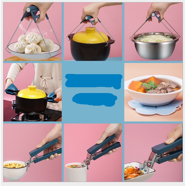 Bộ dụng cụ gắp nóng 6 món