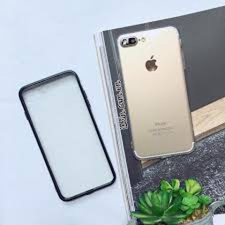 ỐP DẺO LƯNG TRONG VIỀN MÀU CHO IPHONE