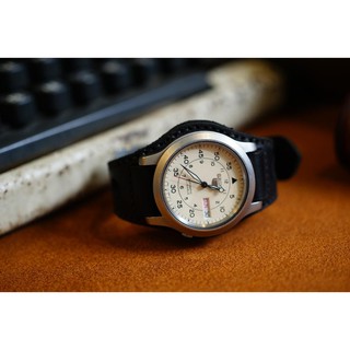 Dây đồng hồ kiểu đức bundstrap bx22 da bò đen thật - chính hãng ram leather *