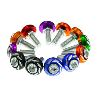 Ốc vít M6 gắn biển số xe máy
