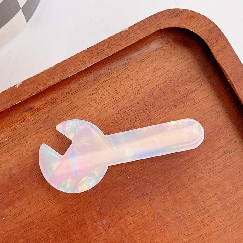 Kẹp Tóc Hoạt Hình Bằng Nhựa Acrylic Nhiều Kiểu Dáng Chống Trượt