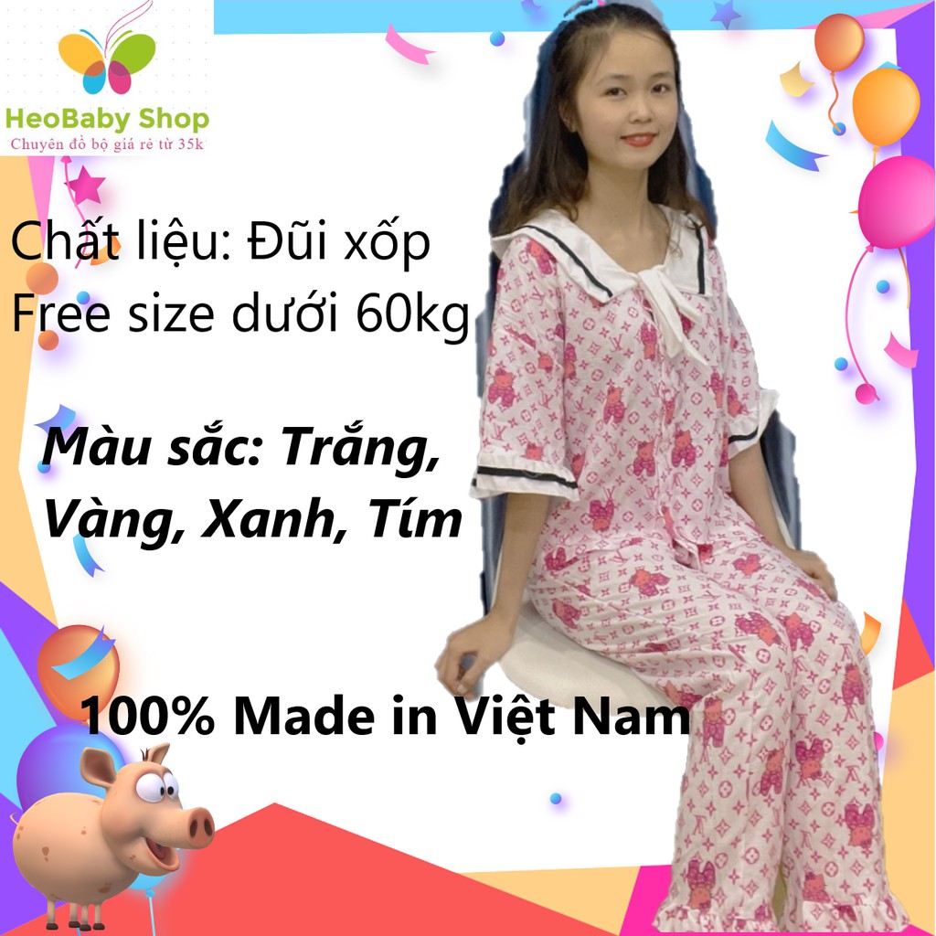 Set tiểu thư thủy thủ đũi xốp dễ thương
