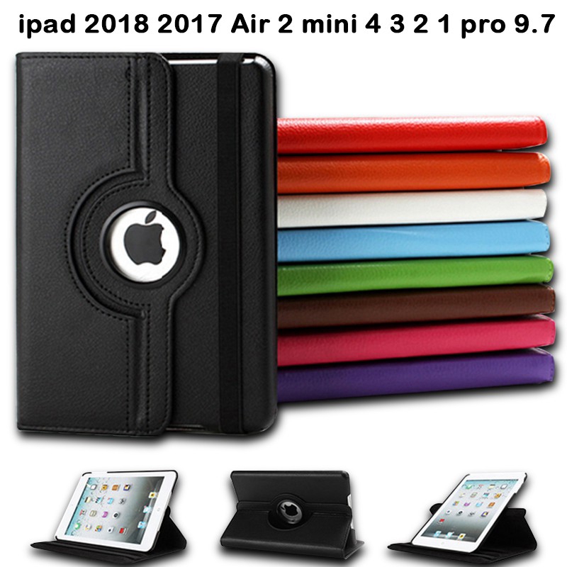 Bao Da Máy Tính Bảng Có Giá Đỡ Xoay 360 Độ Cho ipad 10.2 2019 2018 2017 ipad air 2 mini 4 3 pro 9.7 10.5 12.9