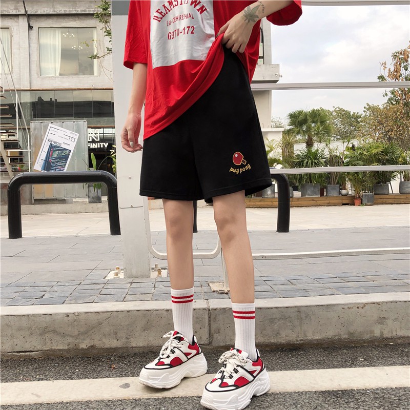 Quần short thun nam nữ Yinxx, quần sort Unisex QS07