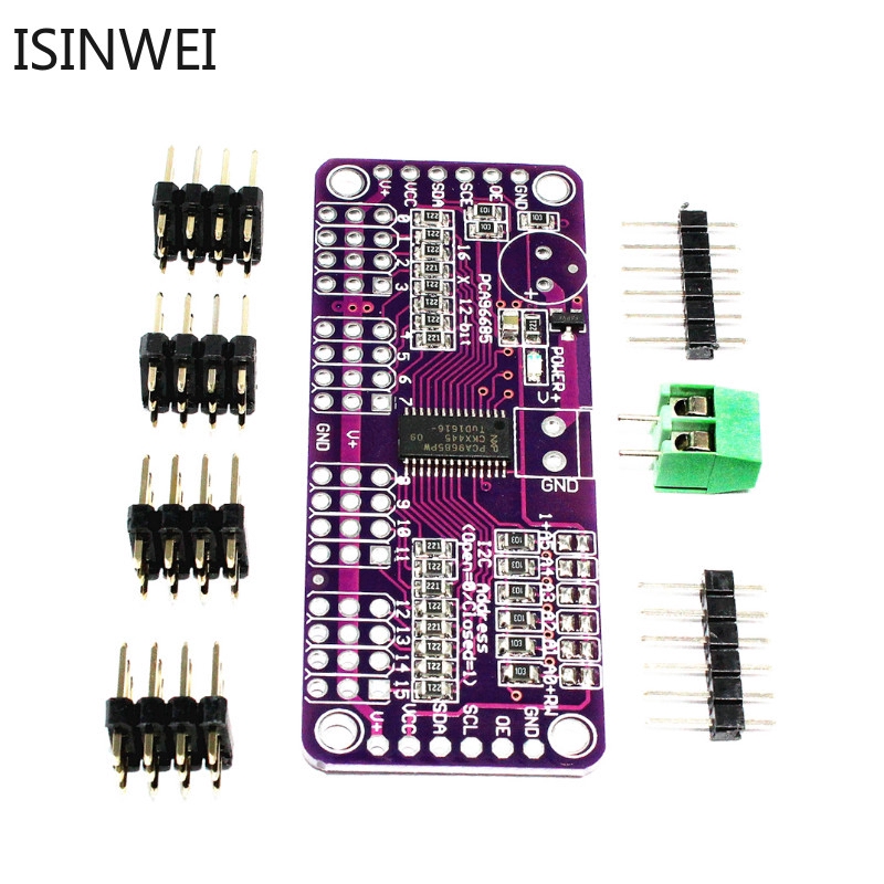 PCA9685 16 X 12-bit 16-channel 12-bit PWM Driver Controller Servo