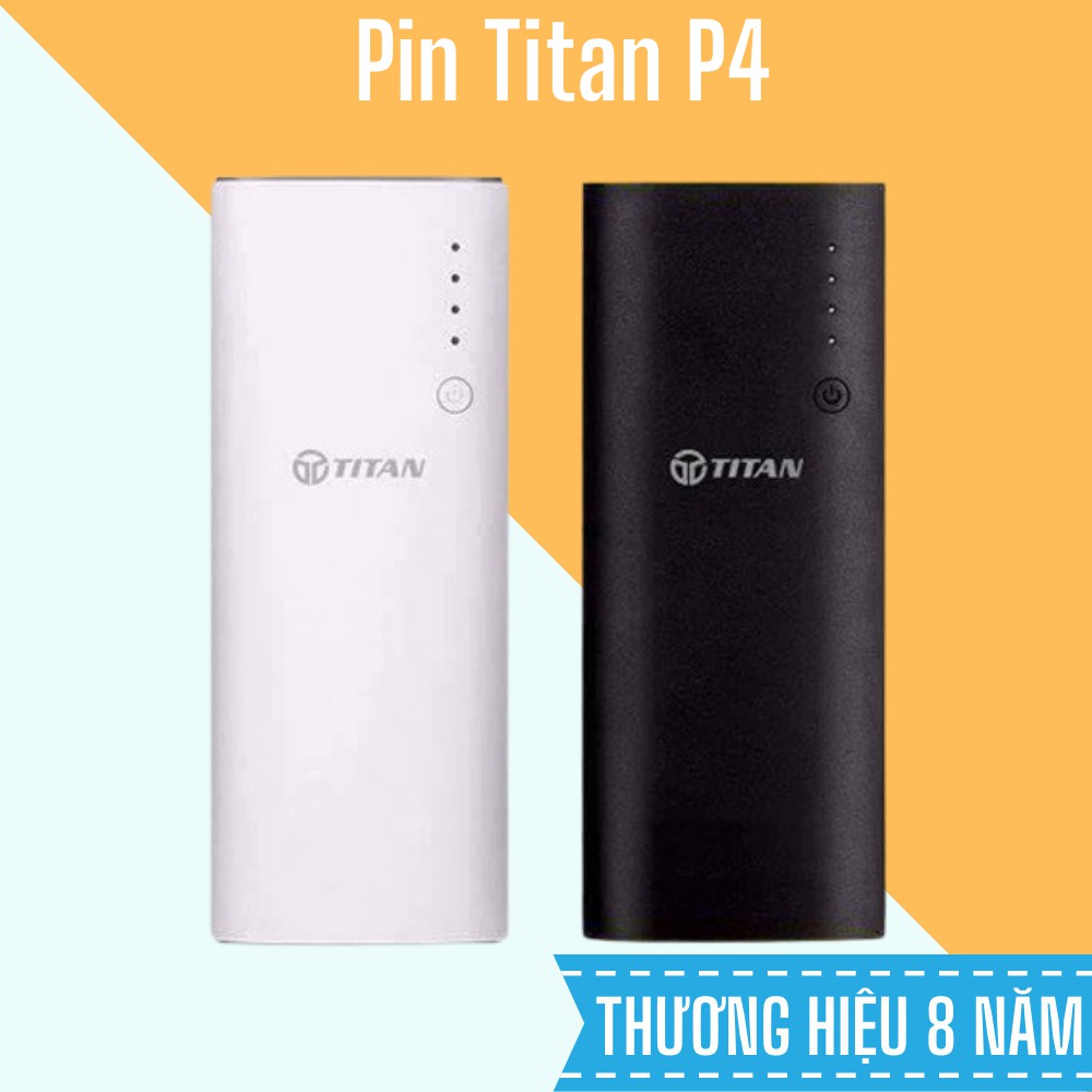 Sạc dự phòng Titan P4 dung lượng 5.000mAh - Hàng cũ