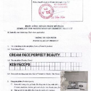 [Hủ 5g] Kem Face PB Beauty